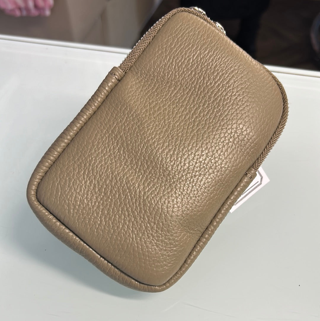 KATE Collection Leather Crossbody Phone Bag