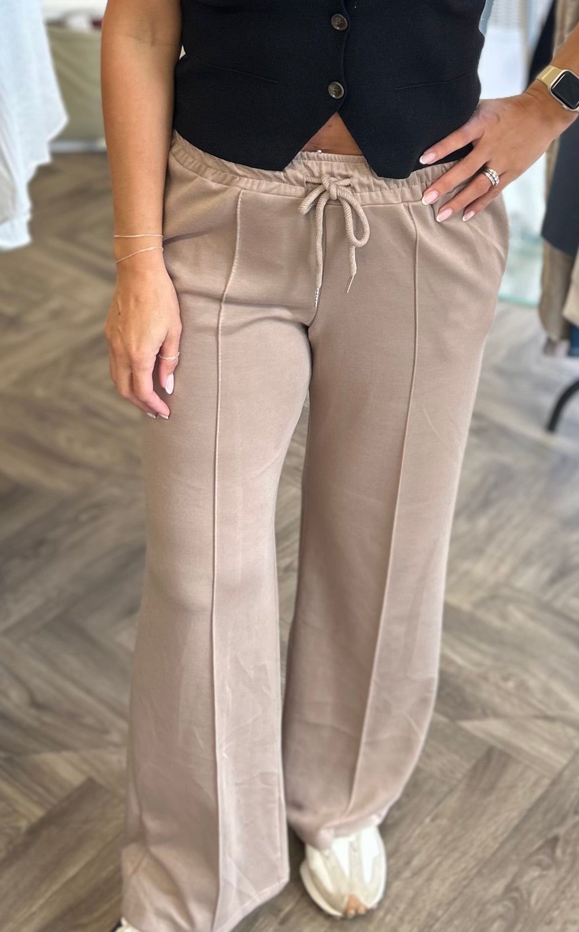 SOPHIA Stretch Wide Leg Trouser