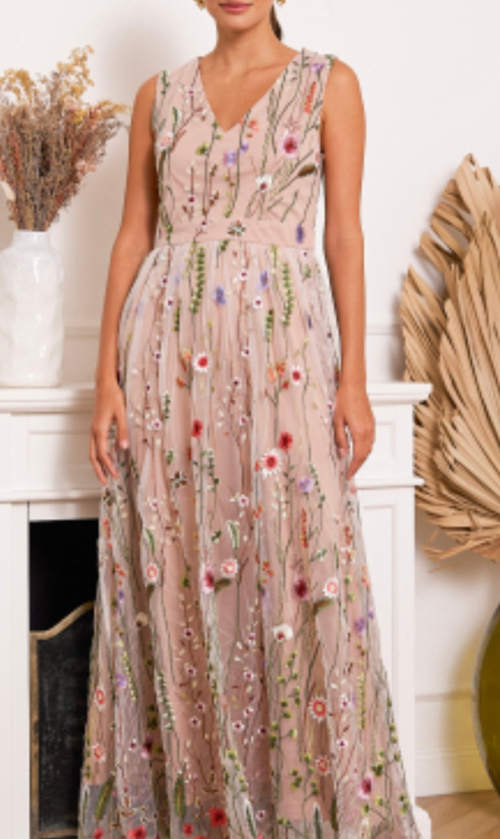 FLORENCE Occasion Floral Maxi Dress