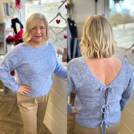 SYLVIE Tie Back Jumper