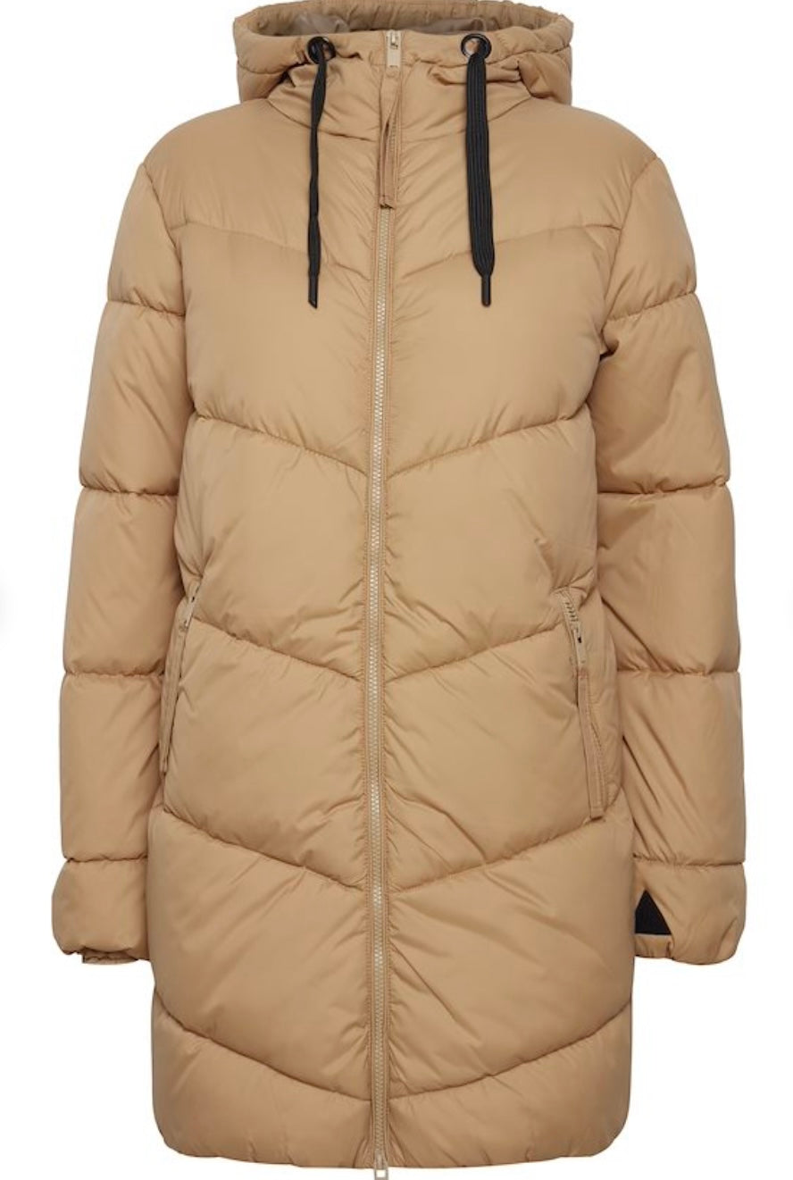 BYoung EVIE Knee Length Padded Jacket