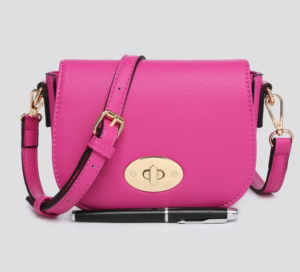 MEG Mini Crossbody Saddle Bag